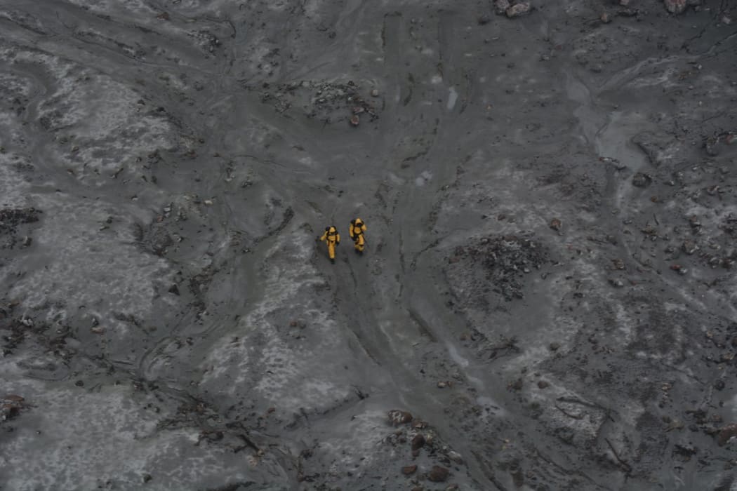 The Whakaari / White Island mission to recover bodies of victims.