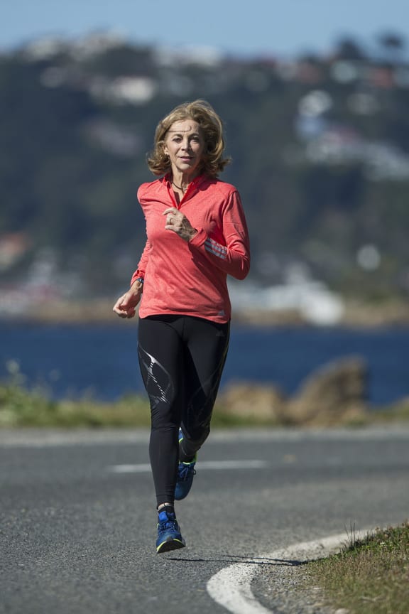 Kathrine Switzer at Scorching Bay