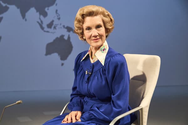 Playing Margaret Thatcher in the TV series 'Brian and Maggie' was a "big mountain to climb" for British actress Harriet Walter because their political views were so different.