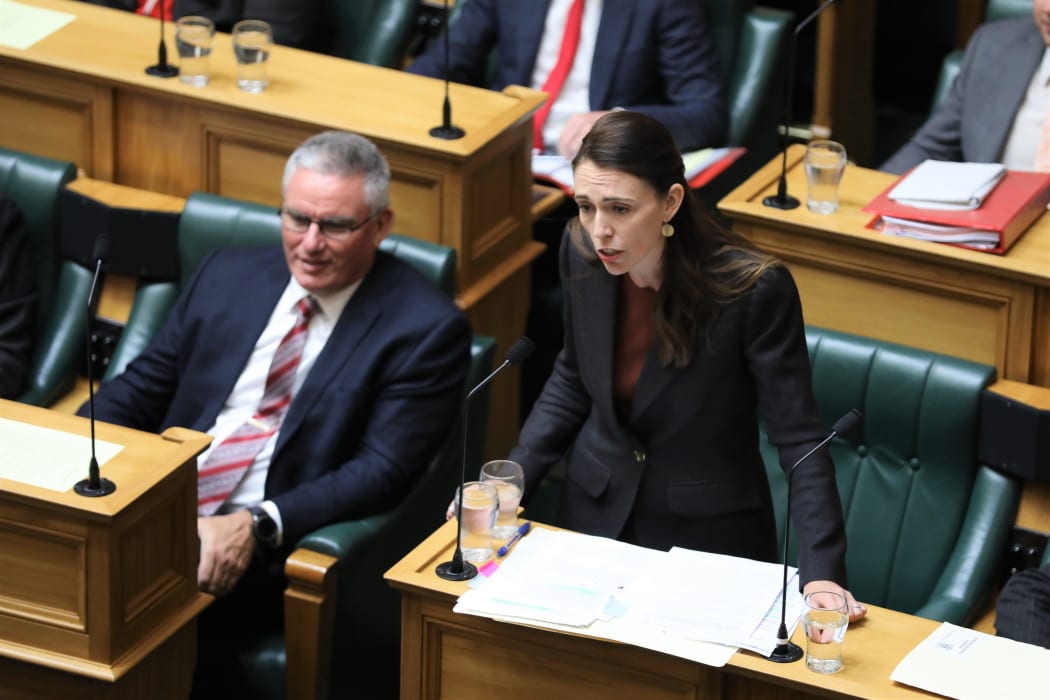 Prime Minister Jacinda Ardern in the House.