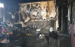 A Taranaki couple's Waitara home was gutted by a blaze caused by an electric blanket.