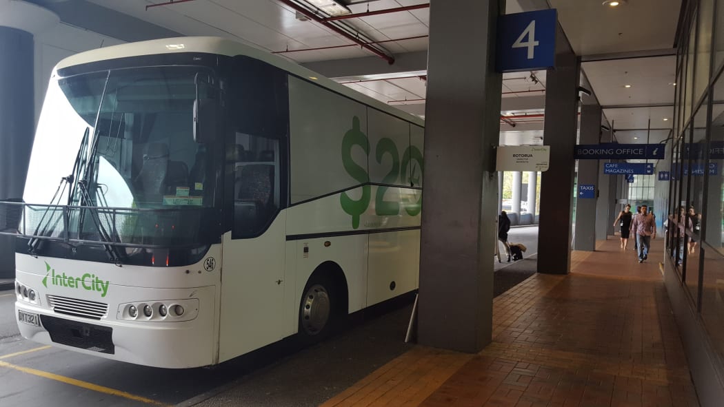 Intercity buses have since 1996 leased a terminal in the Sky City Casino complex, provided as part of the complexes 1995 resource consent