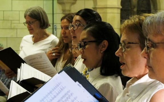 St Luke's Church choir, Remuera, Auckland.