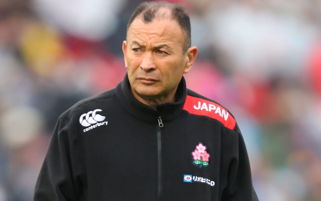 Japan rugby coach Eddie Jones
