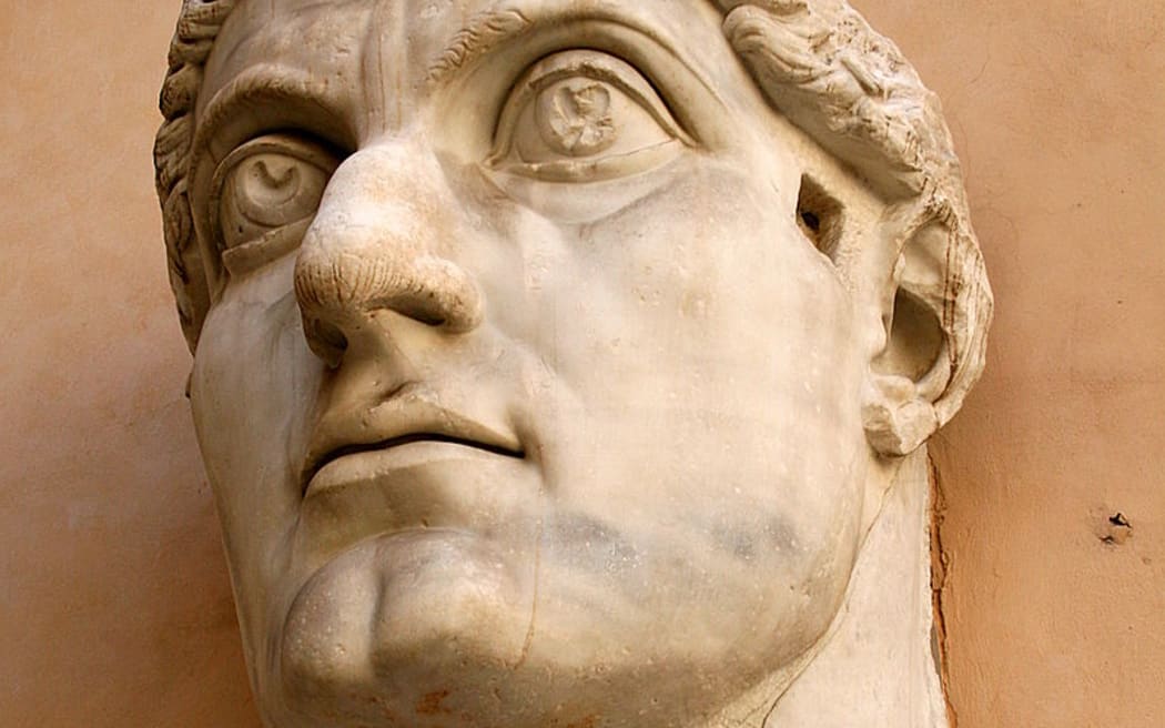 Emperor Constantine was responsible for making Christianity the state religion of the Roman Empire.
