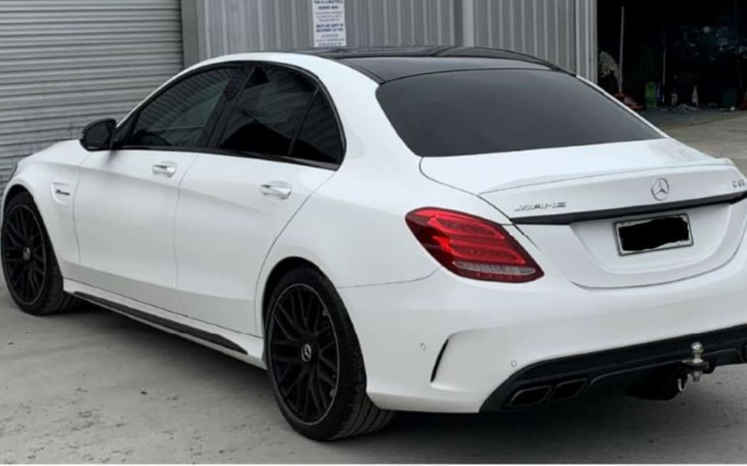 Operation Typhoon: seized Mercedes