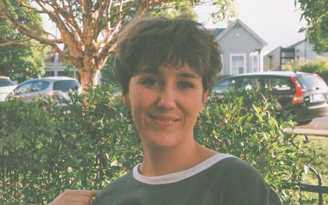 Kirsty Frame in early 2019 with a head full of new hair.