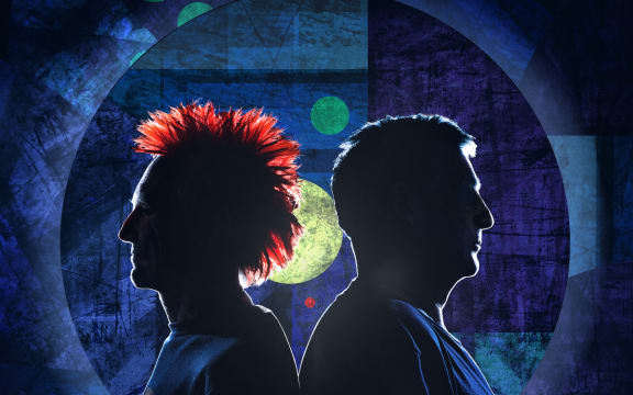 Auckland electronic duo Pitch Black (left to right Paddy Free and Michael Hodgson) released their debut album Futureproof in 1998.