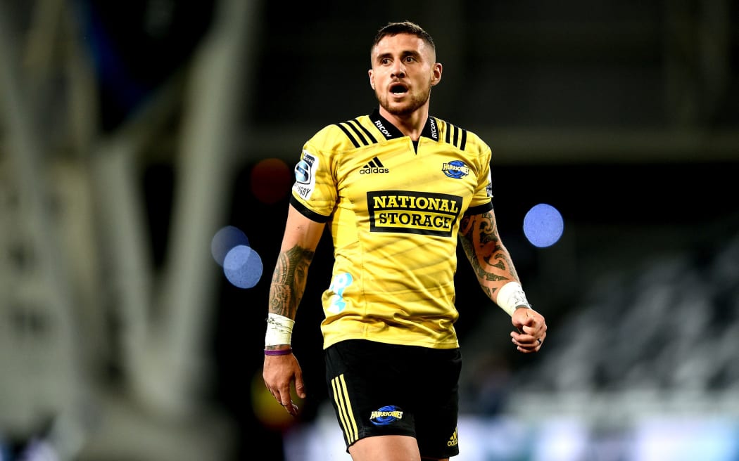 TJ Perenara of the Hurricanes