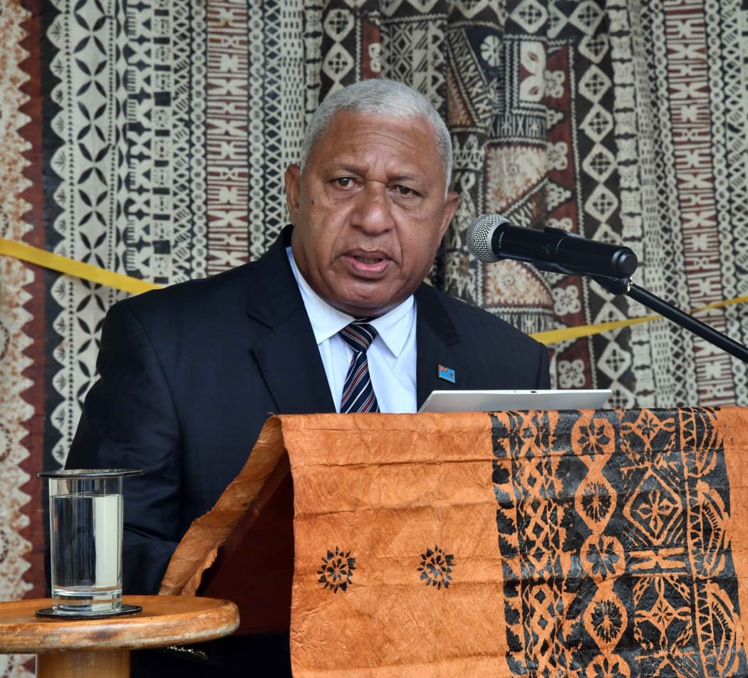 Frank Bainimarama.
