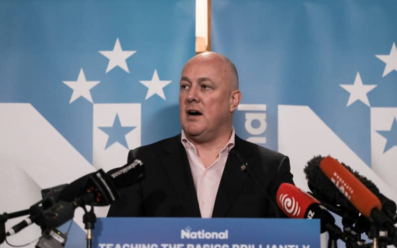 National Party leader Christopher Luxon announces education policy | RNZ
