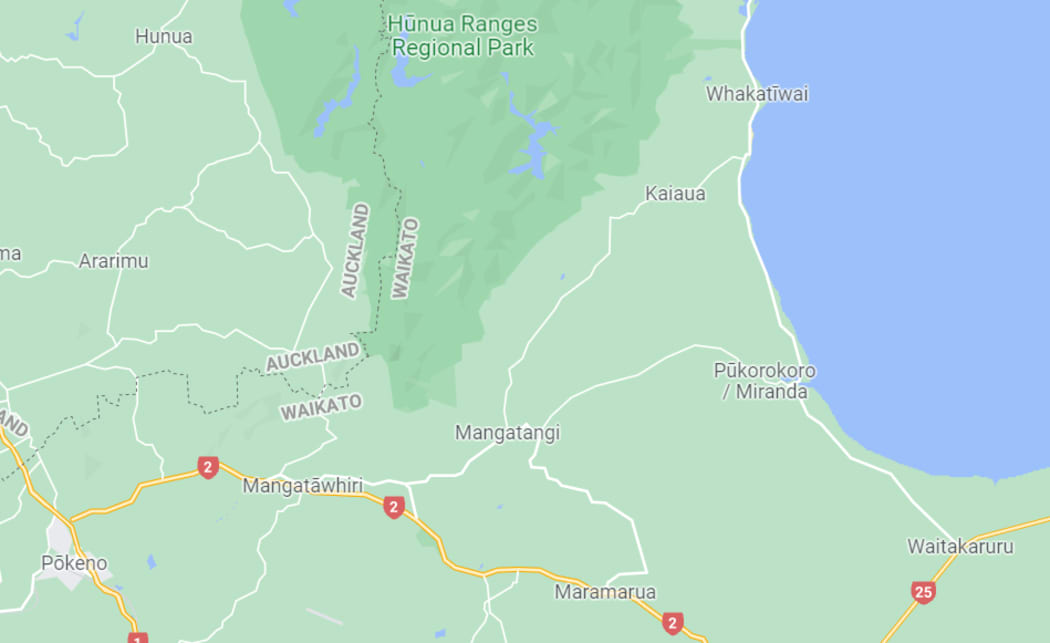 Mangatangi, Kaiaua and Whakatîwai are in northern Waikato, just south of the border with Auckland