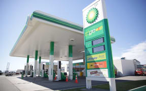BP petrol station in Kaikōura