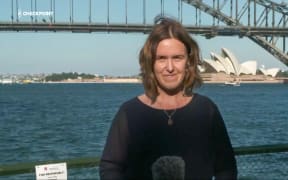 RNZ tourism reporter Tess Brunton happily arrived in Sydney on the first flight over under the new trans-Tasman travel bubble.