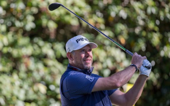 English golfer Lee Westwood.
