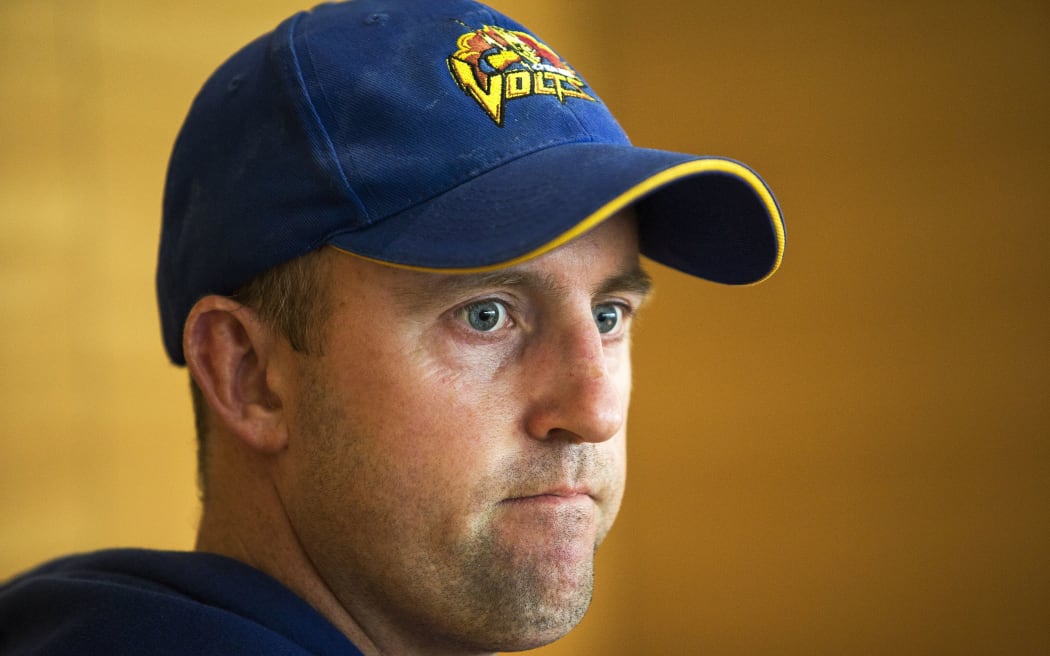 Otago Volts coach Nathan King.