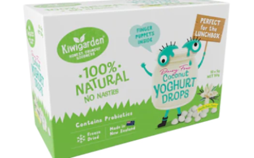 Product recalled after dairy found in Kiwigarden dairy free yogurt drops RNZ News