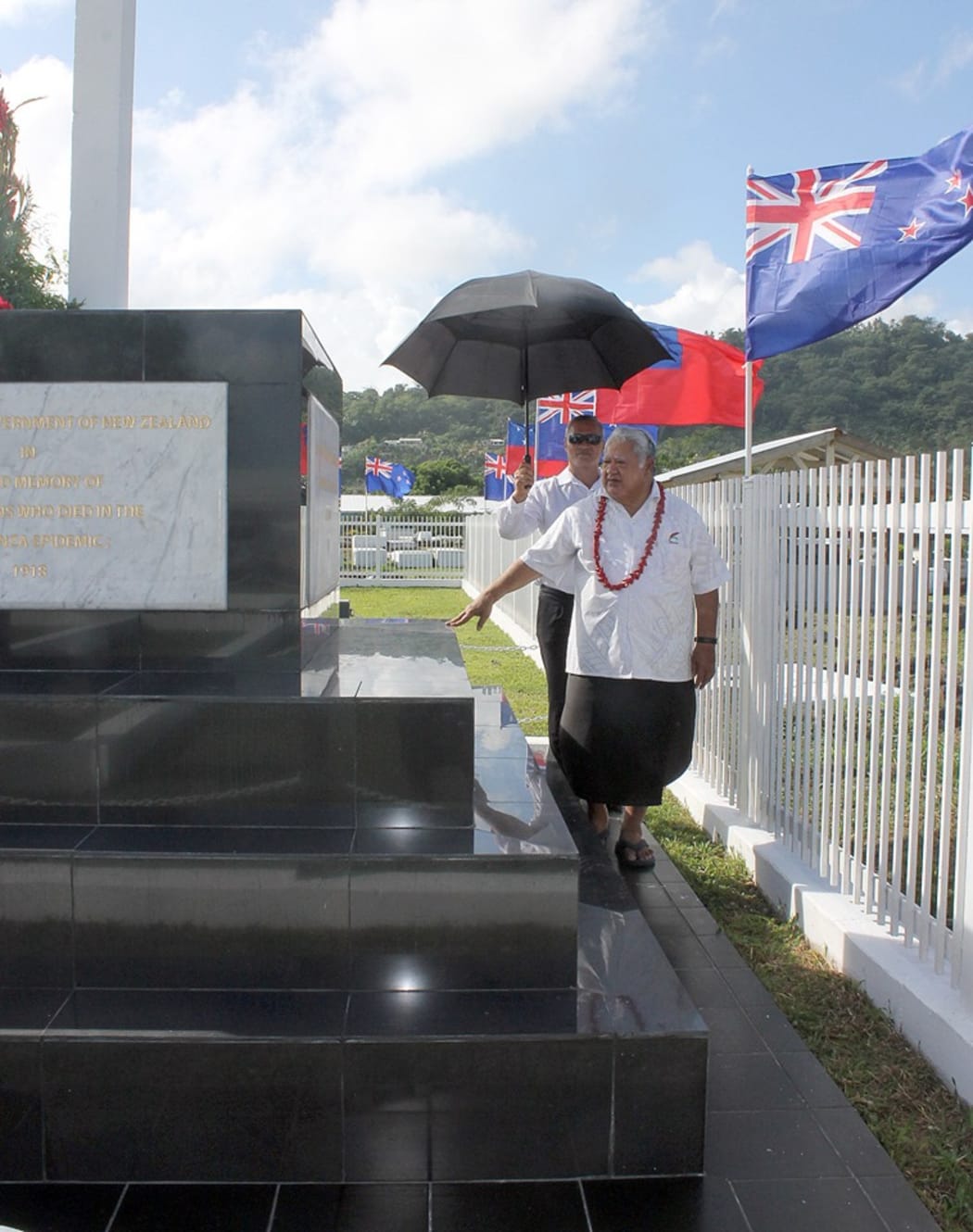 Samoa Prime Minister Tuilaepa Lupesoliai Sailele Malielegaoi