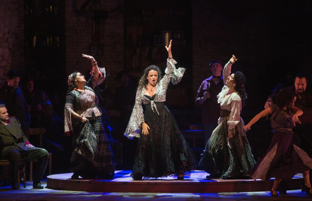 Clémentine Margaine in the title role of Bizet's Carmen