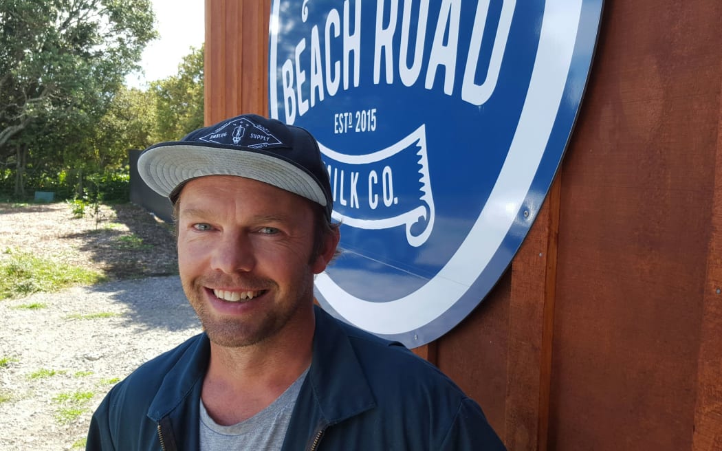 Raw milk producer Ryan Gargan.