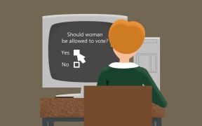 Online petition for women's suffrage