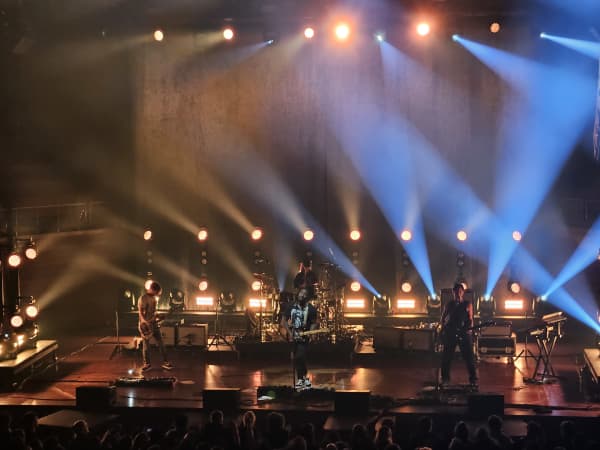 Bloc Party perform in Christchurch, August 2025.