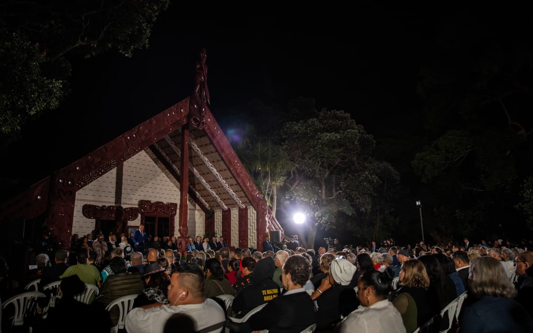 Dawn service, Waitangi Day 2025.