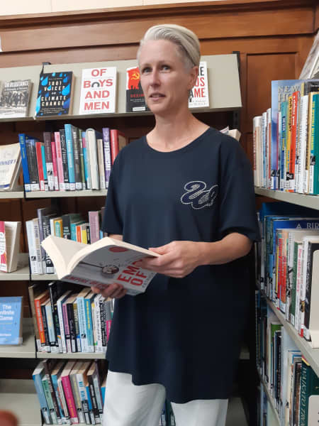 Te Aroha librarian, Sarah Lee.
