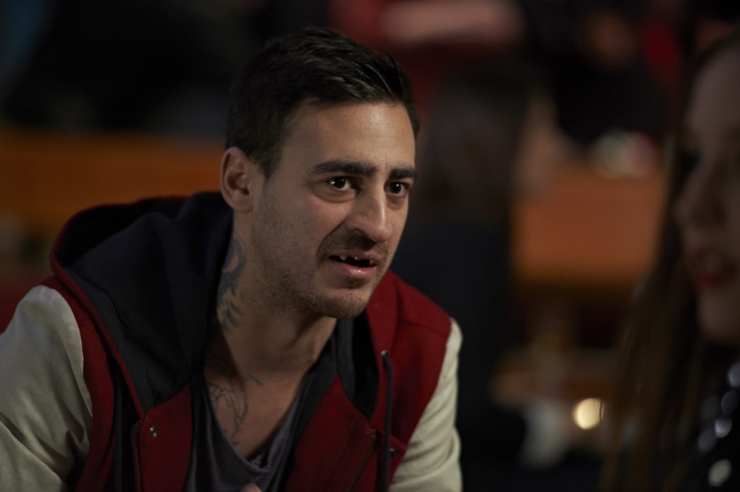 Cori Gonzalez-Macuer plays an arrogant douchebag newly-turned vampire