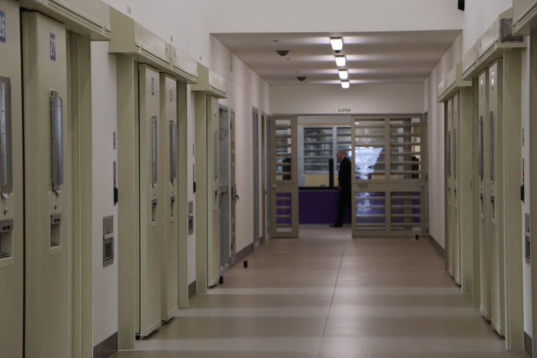 Paremoremo Prison's ward in the new wing.