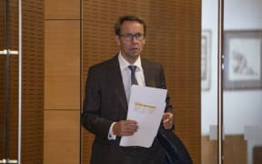 - POOL- Director-General of Health Dr Ashley Bloomfield arriving for the All of Government Covid-19 media update at Parliament, Wellington, on Day 12 of the Covid-19 coronavirus lockdown. 06 April, 2020.