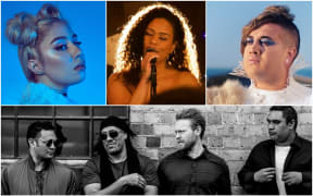 Clockwise from top left: Theia, Amba Holly, PERE, L.A.B.