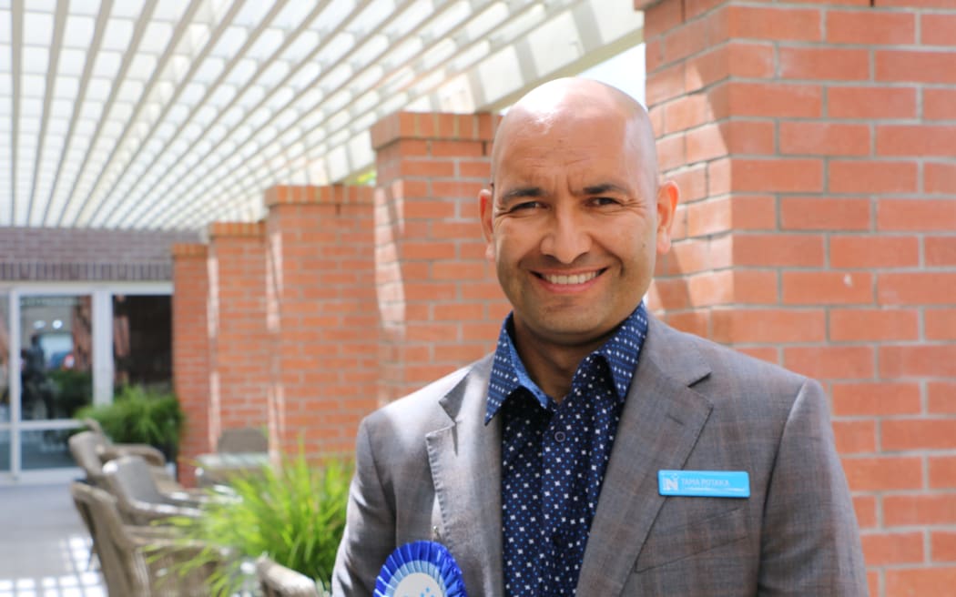 National Party Hamilton West by-election candidate Tama Potaka. (November 2022)