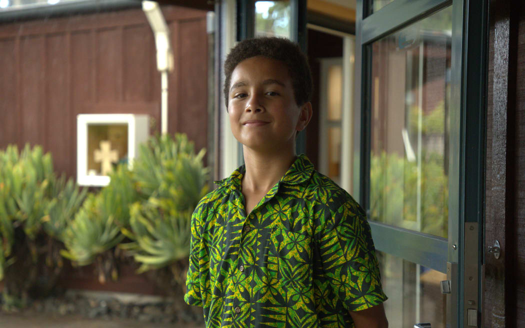 Bruce Satchell, 11, says his Solomon Islands heritage is his identity.