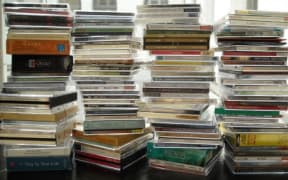 Piles of CDs