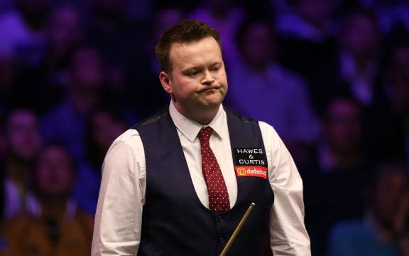 English snooker player Shaun Murphy.