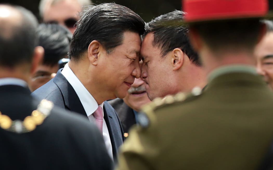 State welcome for Chinese President Xi Jinping at Government House Wellington.