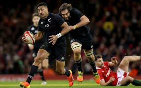 Autumn International, Principality Stadium, Cardiff, Wales 30/10/2021
Wales vs New Zealand
New Zealand's Rieko Ioane makes a break 
Mandatory Credit Â©INPHO/Billy Stickland / www.photosport.nz