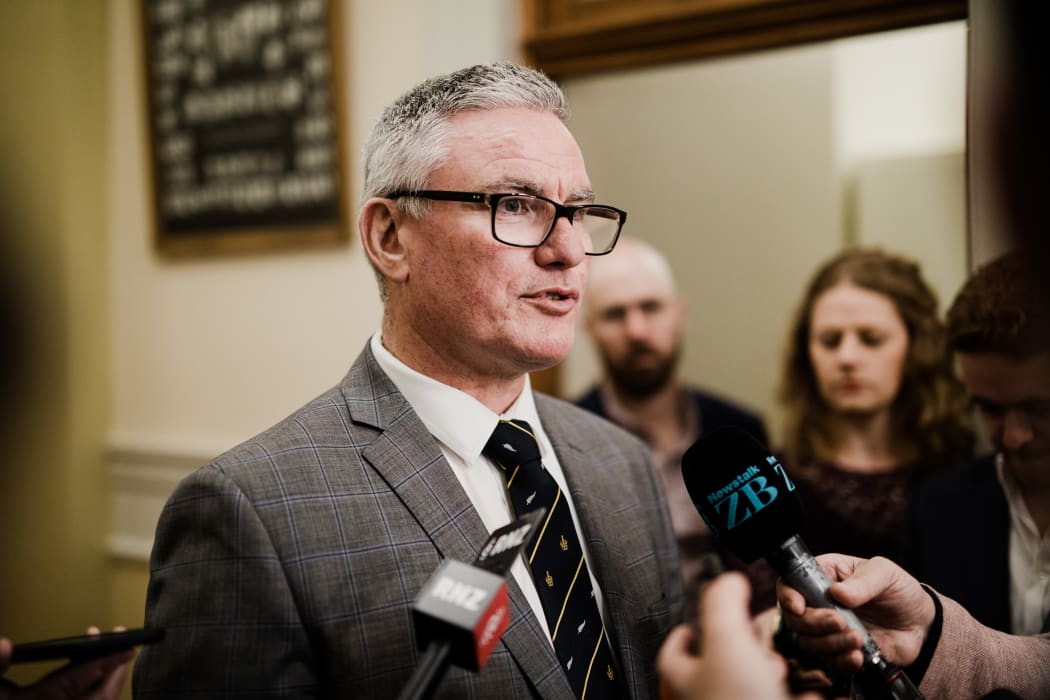 Labour MP Kelvin Davis announcing he has decided not to put his hand up for deputy prime minister.