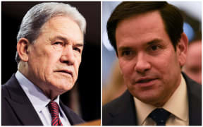 Foreign Minister Winston Peters and US Secretary of State Marco Rubio.