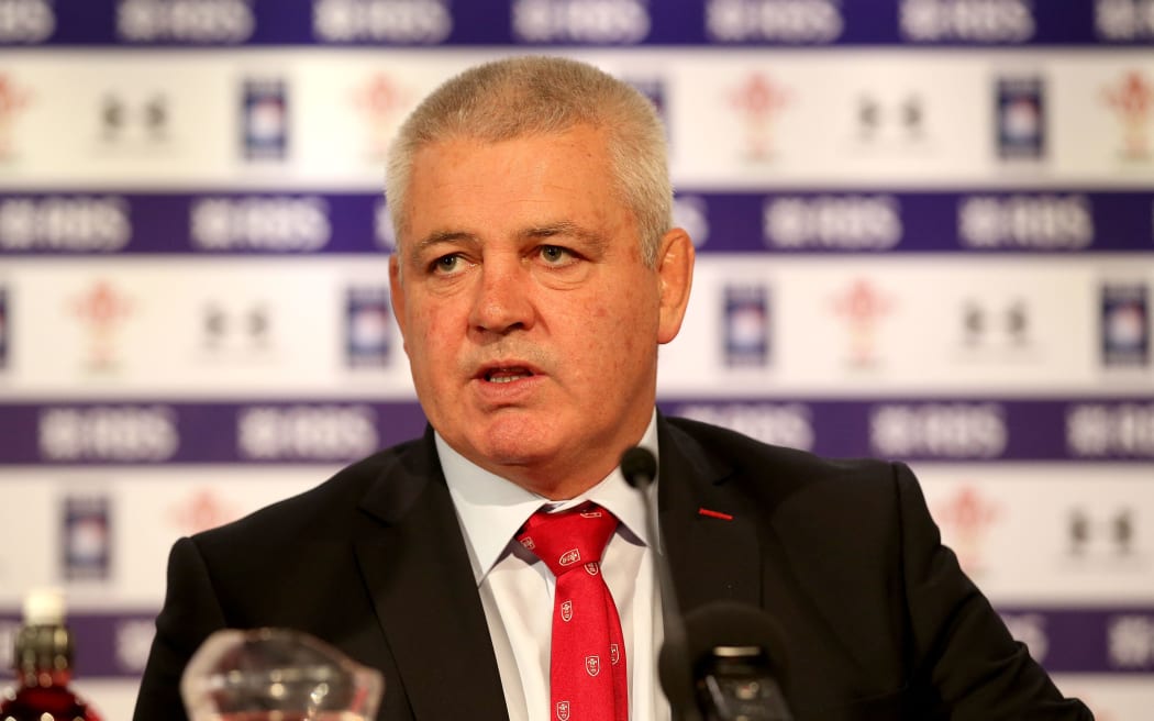 Wales rugby coach Warren Gatland.