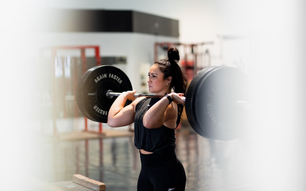 Weightlifter Megan Signal