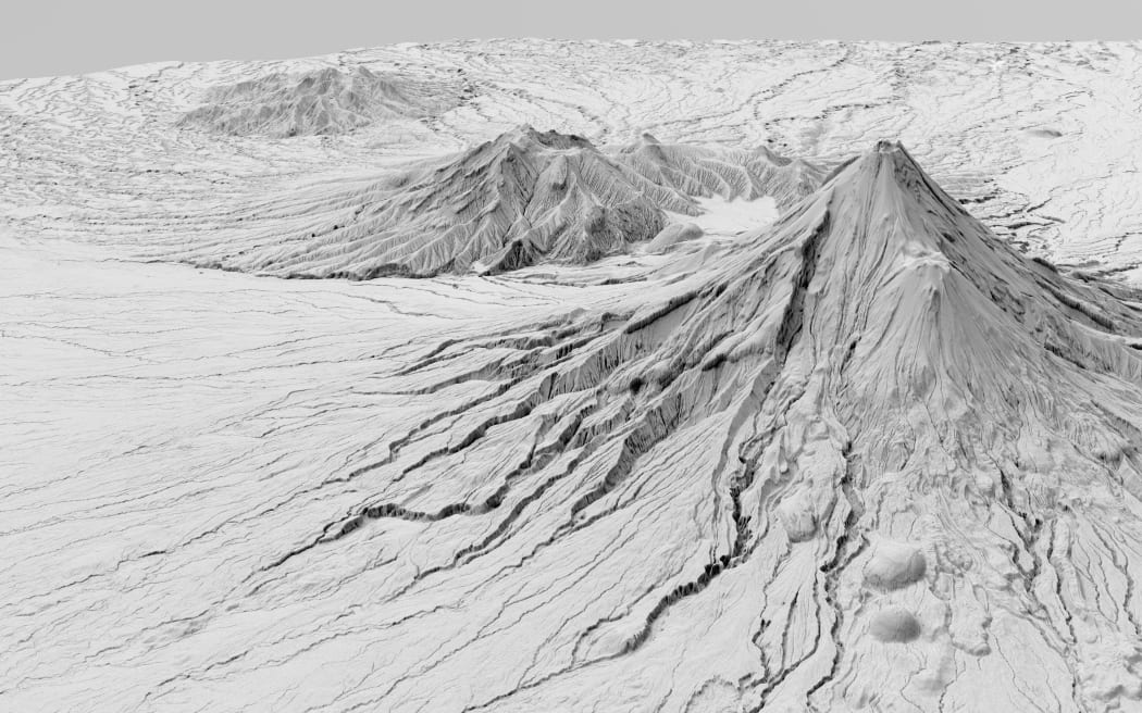 A high-definition aerial laser survey of Taranaki, funded by the Provincial Growth Fund, was completed in 2022, creating an exact 3D map of the region's entire surface.