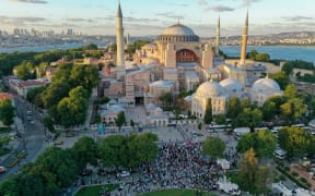 The world-famous Hagia Sophia museum in Istanbul - originally founded as a cathedral - has been turned back into a mosque.