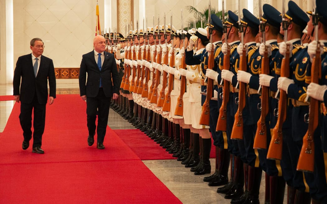 Official welcome ceremony at Great Hall of the People.