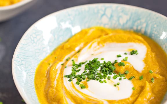 Smashing Pumpkin Soup