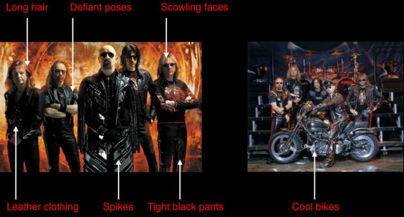 Alberto Cairo's rationale for making Judas Priest the exemplar for statistical comparison of heavy metal music.