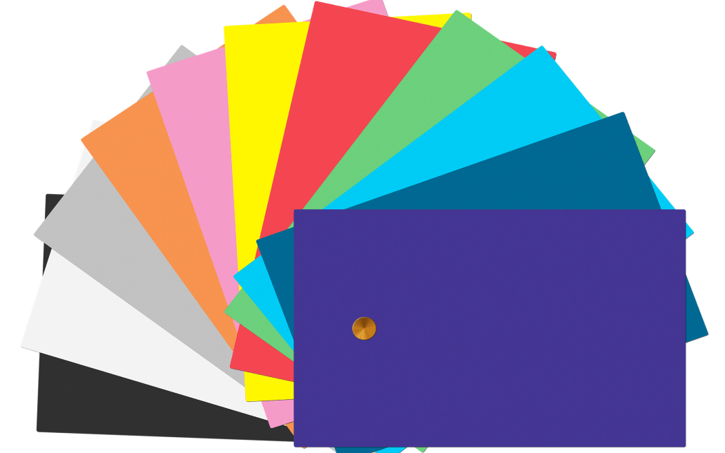 Colour swatches