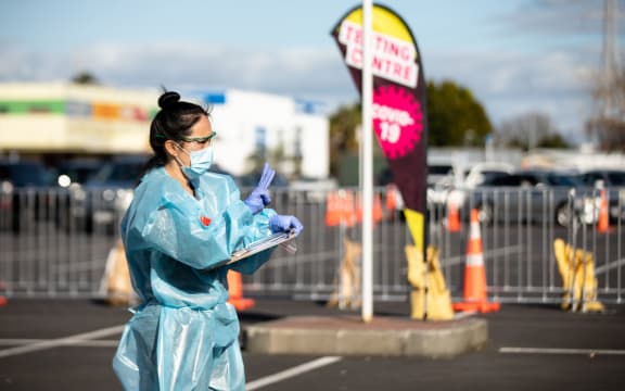 Ōtara Covid-19 Testing Station 13 August