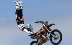 Levi Sherwood in action
